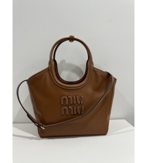 [미우미우]5BA284 2CRW F0046 아이비 레더 토트백 코냑 22x12x23.5cm #vvip공장