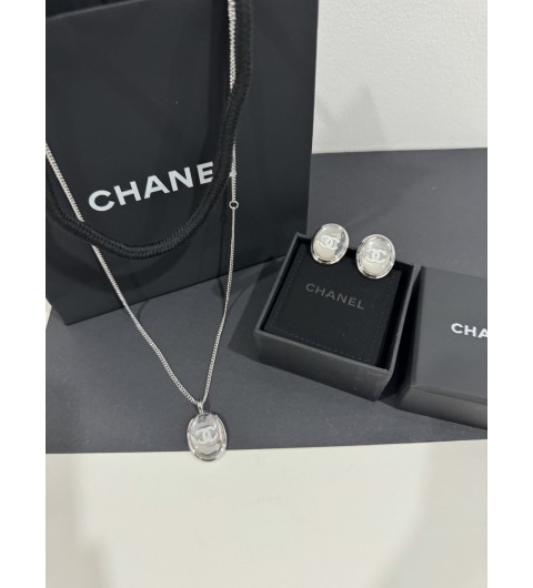 샤넬 목걸이 + 이어링 Clip-on Stud Earrings ABF567-B20465-U0771 #vvip공장