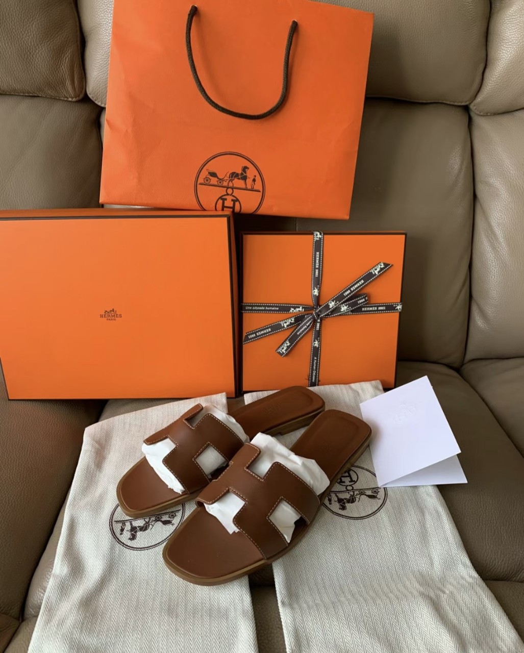 에르메스 HERMES 슬리퍼 오란 샌들 35~40 #폭스샵
