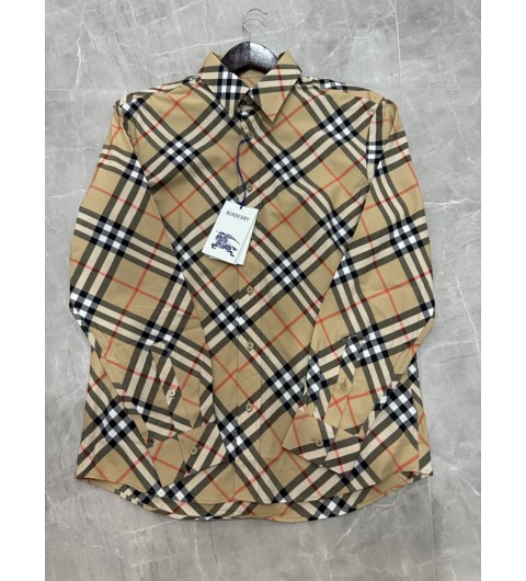BURBERRY 버버리 8087634 체크 코튼 셔츠 XS S M L XL XXL #vvip공장