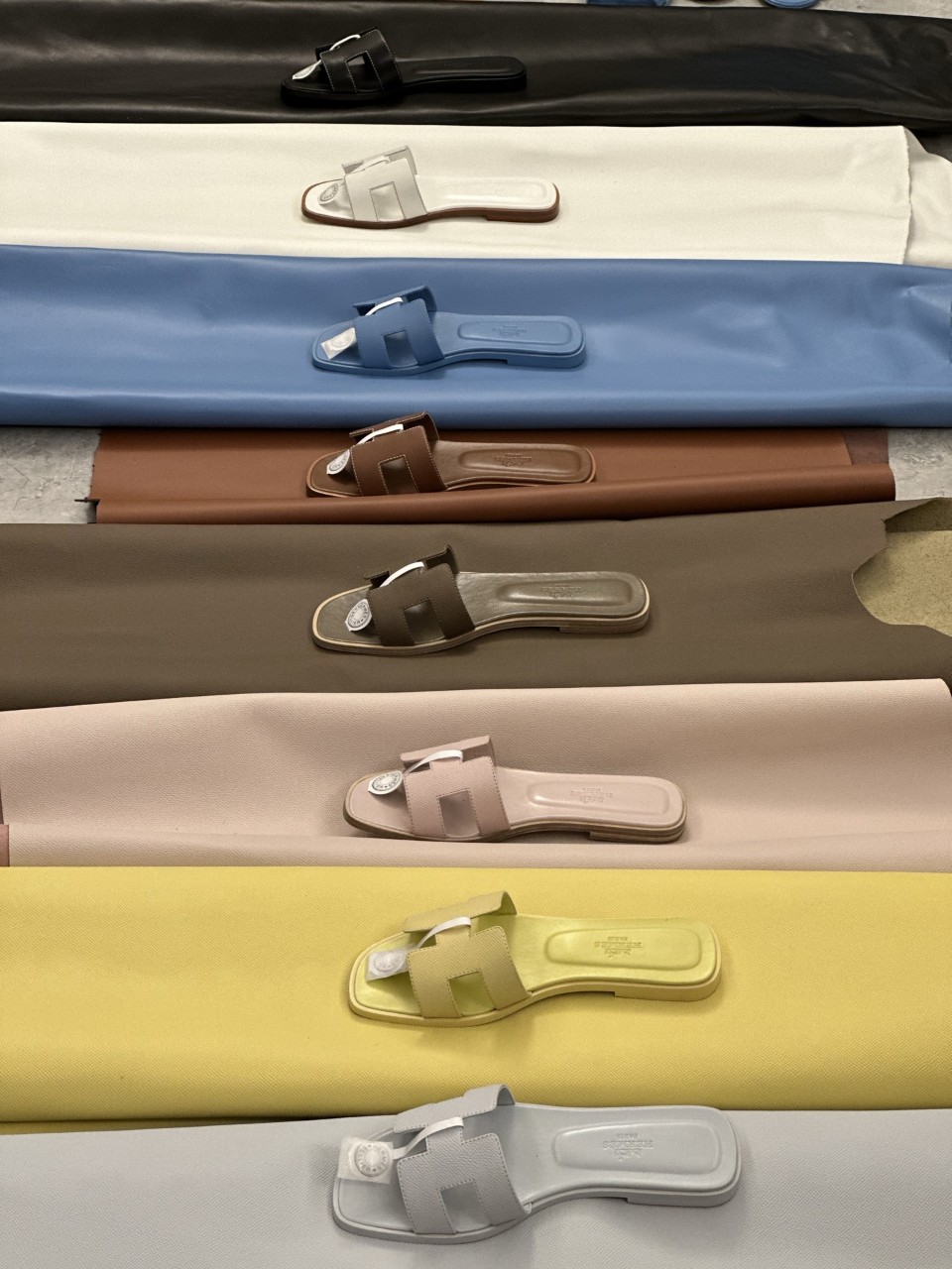 에르메스 HERMES 오란 & 오아시스 뮬 슬리퍼 샌들 35~42