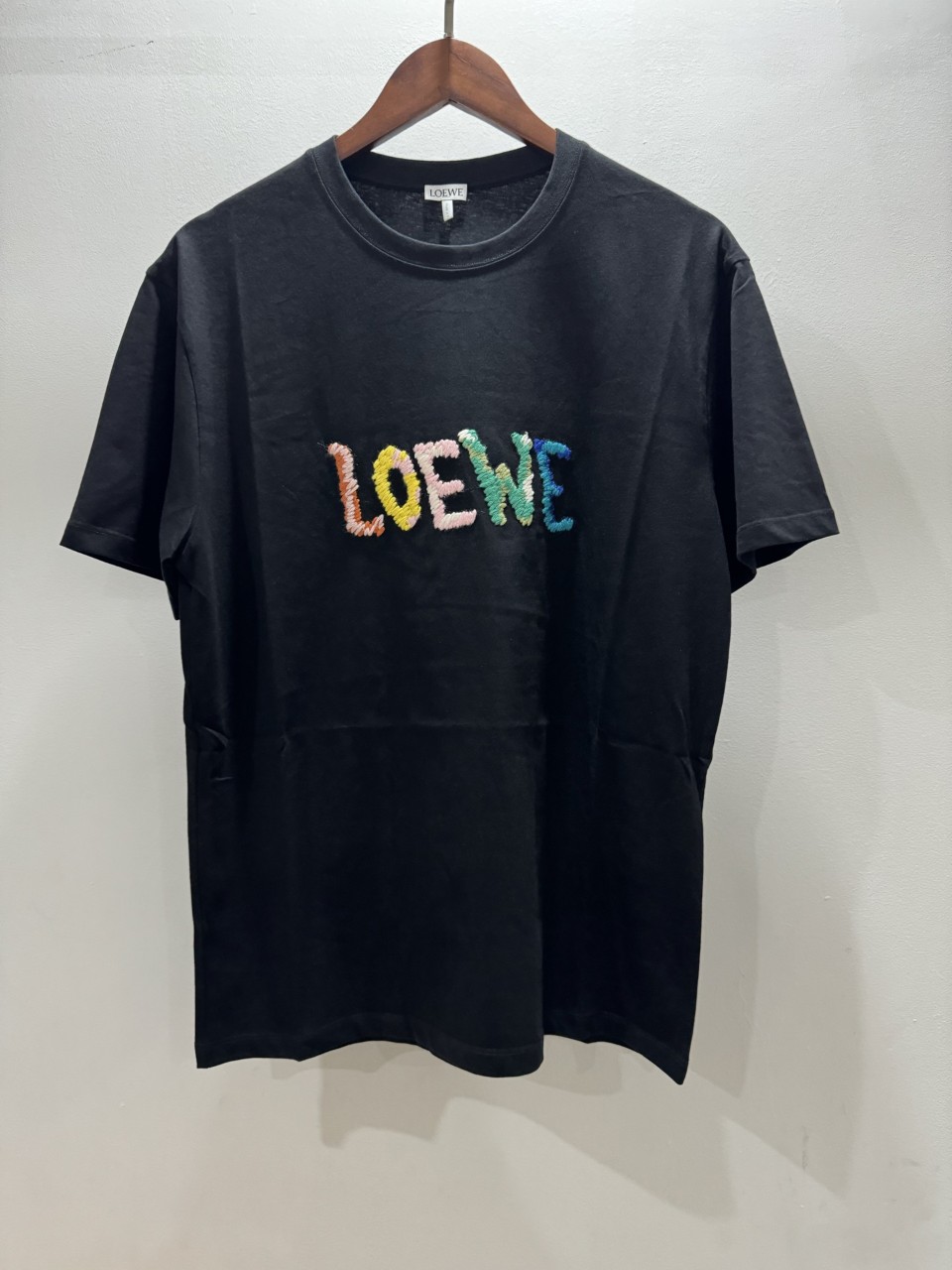 Loewe 로에베 로고 코튼 블렌드 릴렉스핏 반팔티셔츠 XS S M L XL XXL #vvip공장