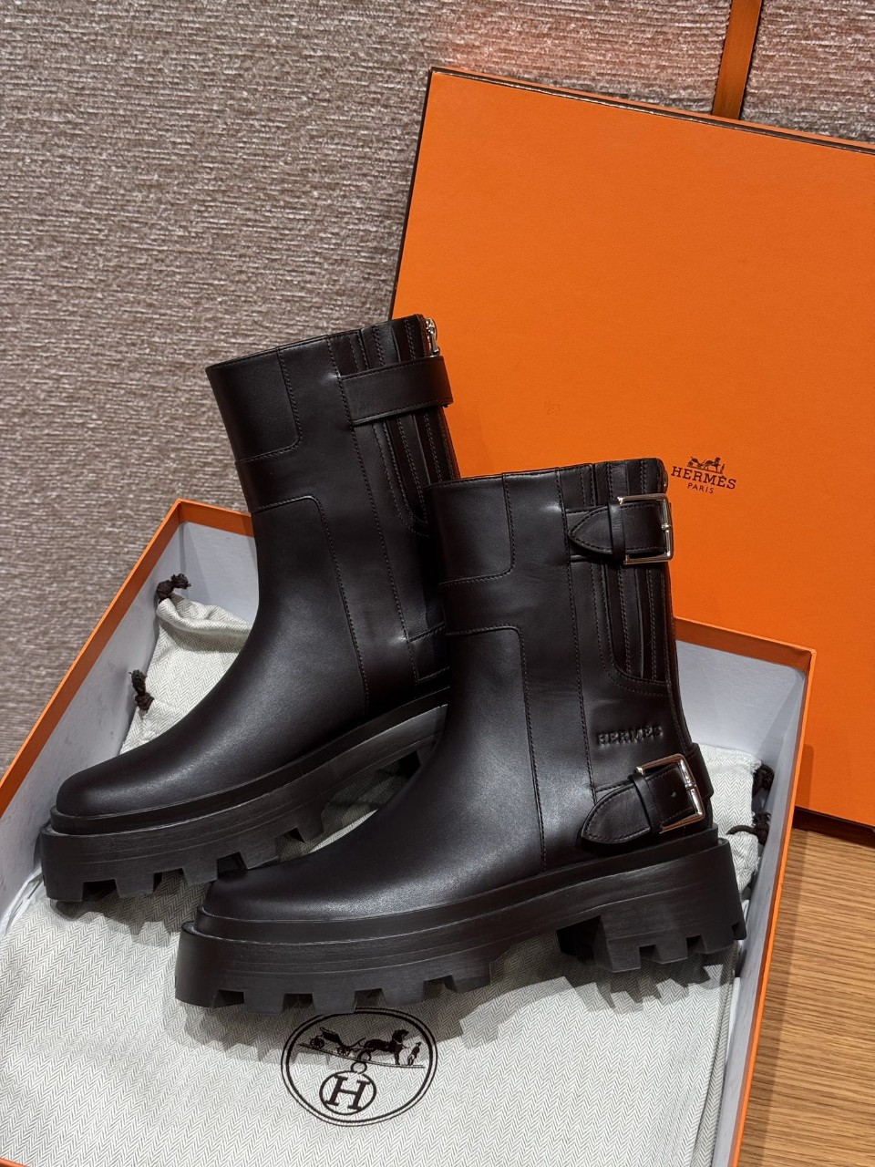 에르메스 앵글부츠 2Colors HERMES Jaimy ankle boot 34~41