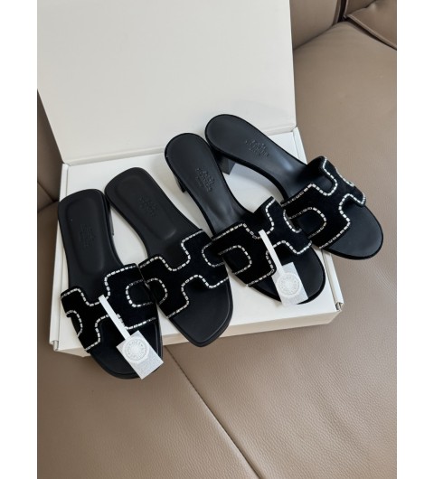 에르메스 HERMES 오란 & 오아시스 뮬 슬리퍼 샌들 35~42