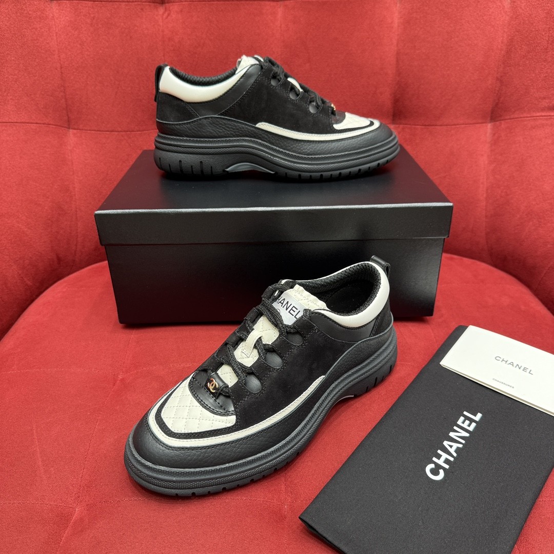 샤넬 25FW CC로고 투톤 스웨이드 스니커즈 2색상 G46258 B21627 35~40 #폭스샵