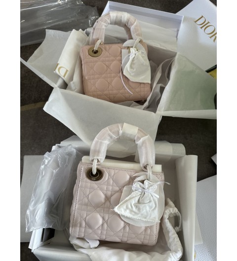 DIOR 레이디 디올 미니 까나쥬 토트백 크로스백 M0505ONGE #vvip공장