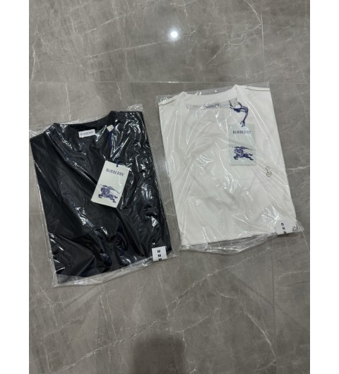 버버리 로고 자수 티셔츠 81 02629 BAY 블랙/화이트 XS S M L XL XXL #vvip공장