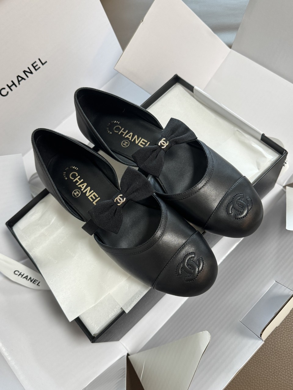 샤넬 CC로고 리본 메리제인 G46753 35~40