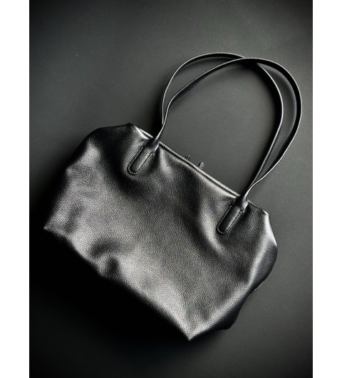 더로우 앙리 가죽 숄더백 블랙 W1759L41BAS 30.5x22.9x17.8cm
