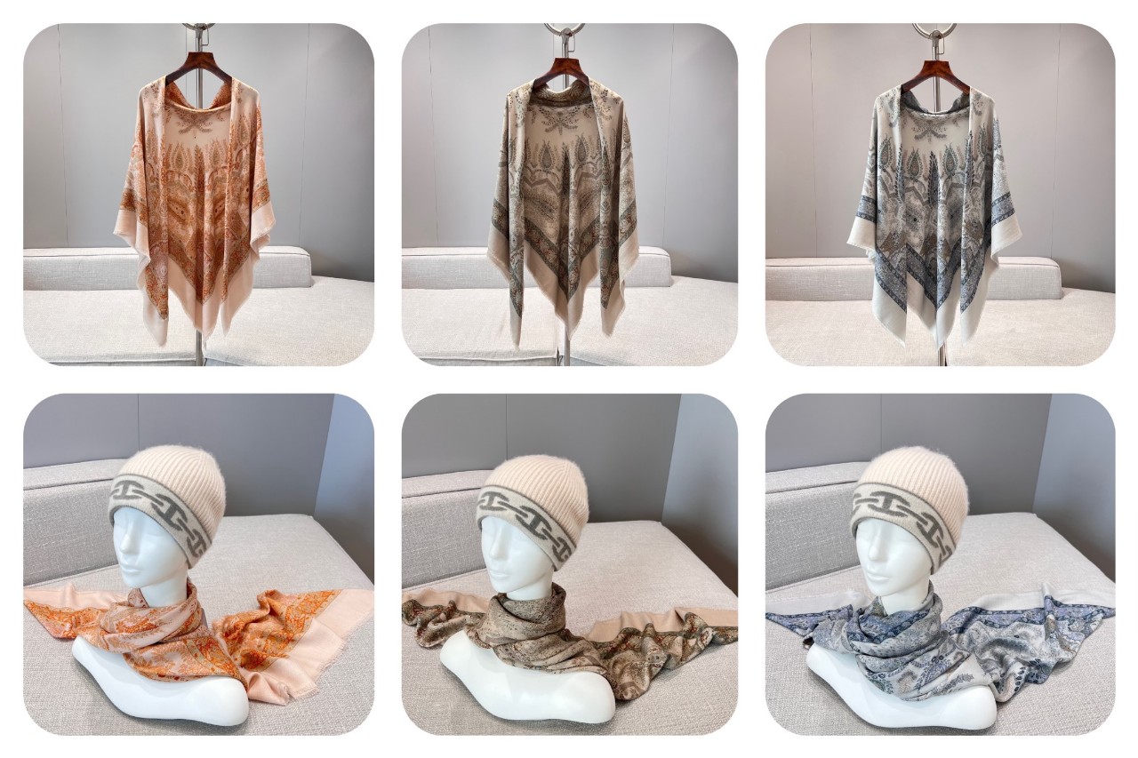 로로피아나 Loro Piana 여성 케이프 140x140cm 100% 캐시미어