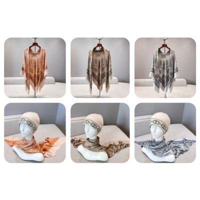 로로피아나 Loro Piana 여성 케이프 140x140cm 100% 캐시미어