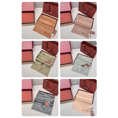 로로피아나 Loro Piana 머플러 190x92cm 100% 캐시미어