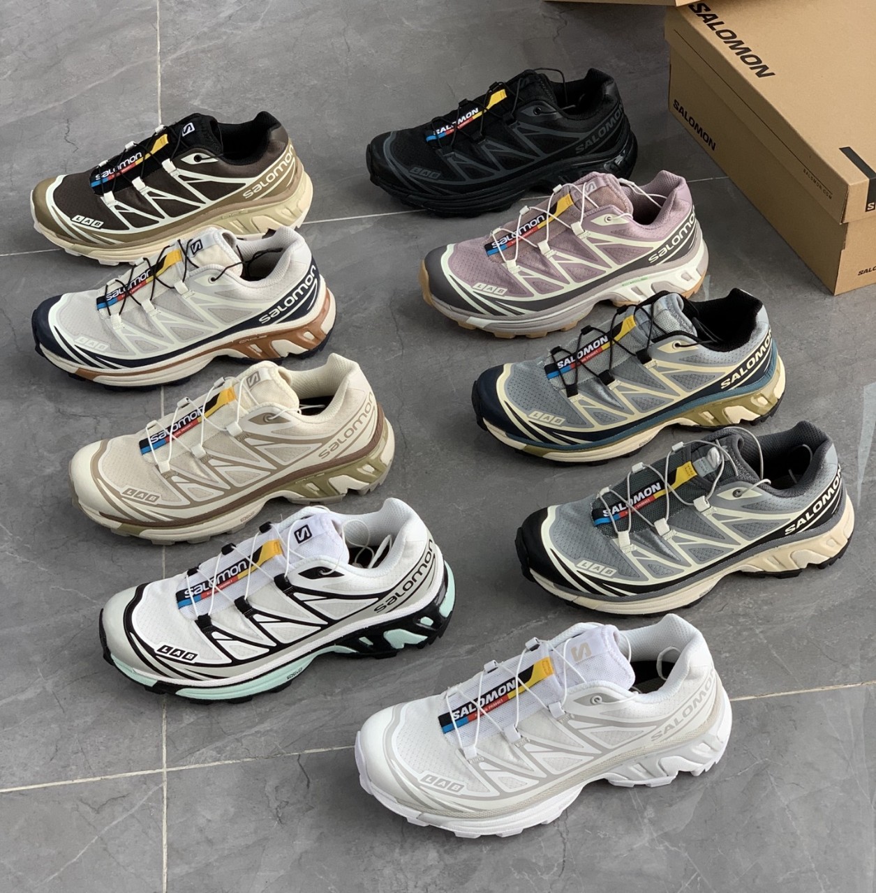 살로몬 XT-6 섀도우 그리자이유 스니커즈 L47864000 36 36.5 37.5 38 38.5 39 40 40.5 41 42 42.5 43 44 45 46