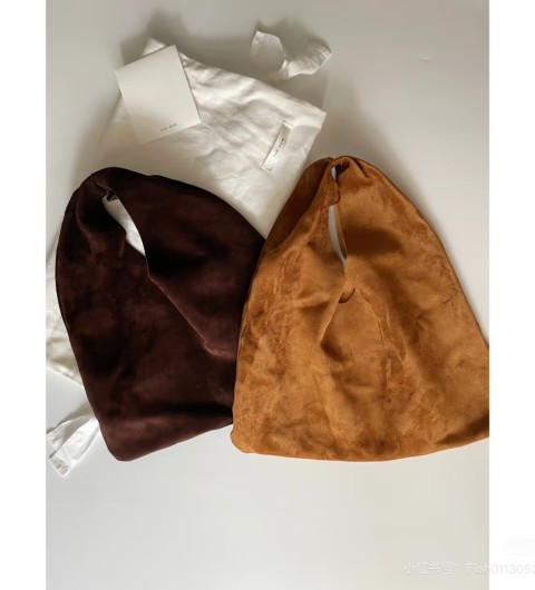 더로우 THE ROW Bindle 스몰 스웨이드 토트백 30x17cm