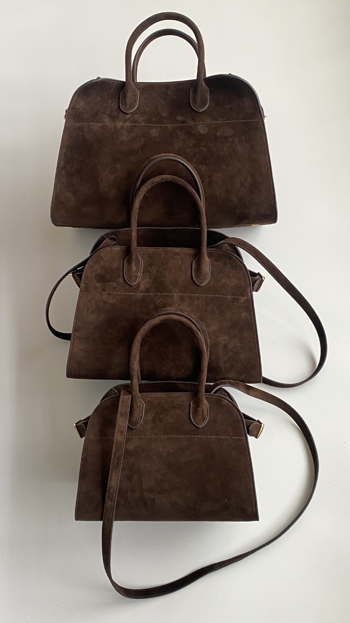 더로우 THE ROW 소프트 마고 10 12 15 토트백 블랙 제니백 25x20x17cm, 32x23x18cm, 39.5x29x23cm