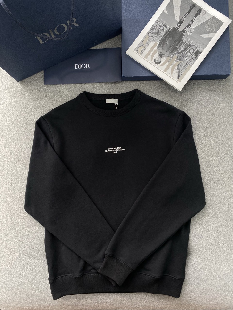 디올 옴므 Montaigne 맨투맨 스웨트셔츠 543J694A3028 S M L