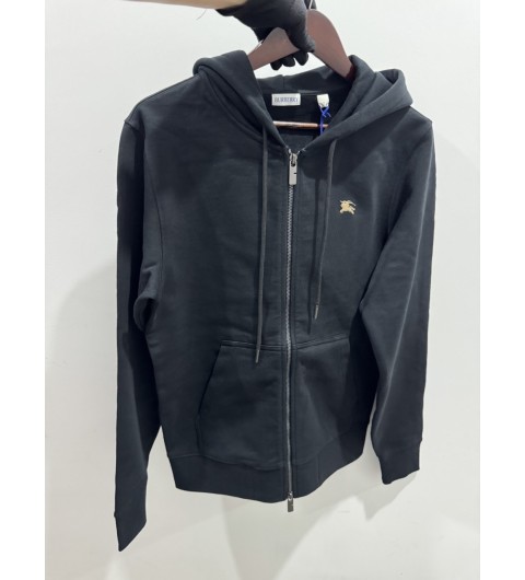 버버리트레이닝복 나이트 스탬프 코튼 지퍼 후디 블랙 81116691 #vvip공장