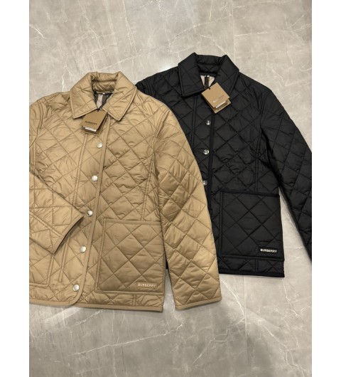 [버버리] 여성 달리 다이아몬드 퀼팅 재킷 DALRY 8084195 (CAMEL) XS S M L XL #vvip공장