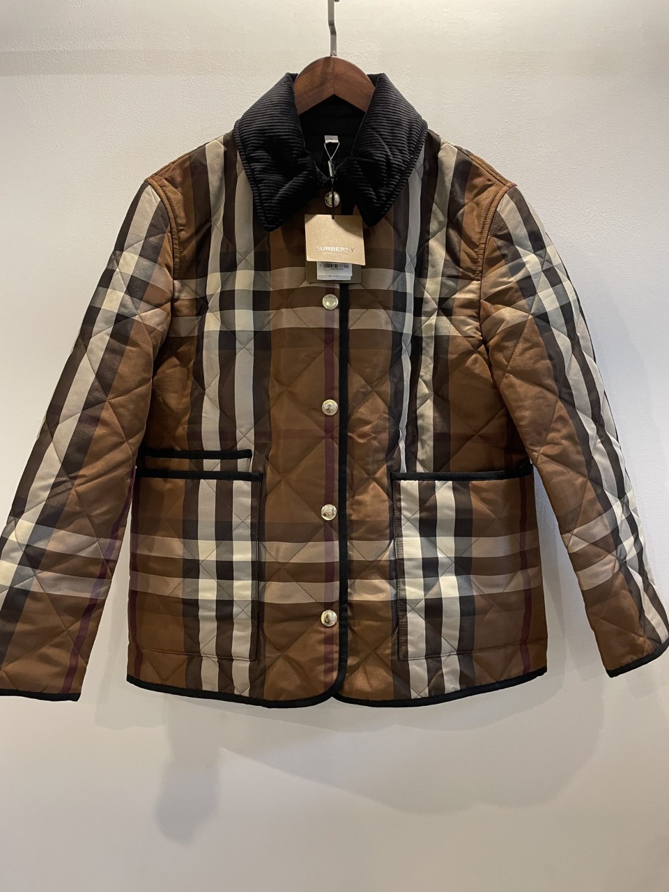 버버리 BURBERRY 다이아몬드 퀼팅 여성 자켓 8060487 XXS XS S M L #vvip공장