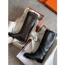 에르메스 켈리 KELLY 여성 롱 부츠 블랙 실버 35~40