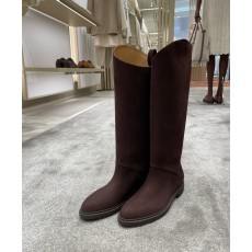 로로피아나 Kilda 스웨이드 니하이 부츠 35~40 굽 2cm #폭스샵