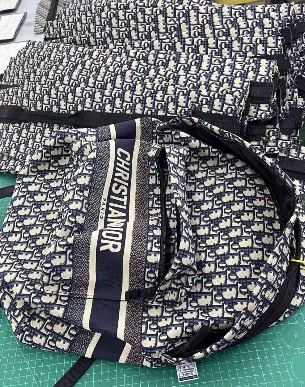 디올 오블리크 Dior Oblique 자카드 트래블 백팩 #vvip공장